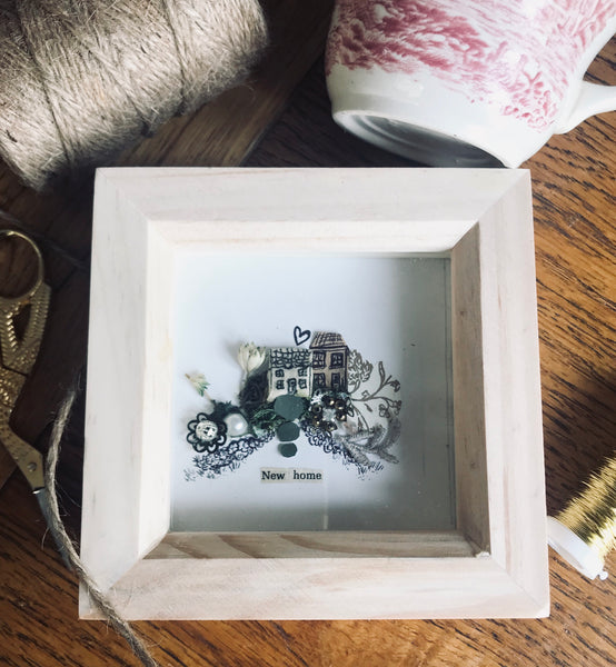 ‘New Home’ shadow box