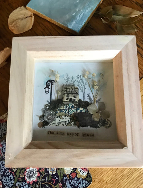‘My happy place’ shadow box