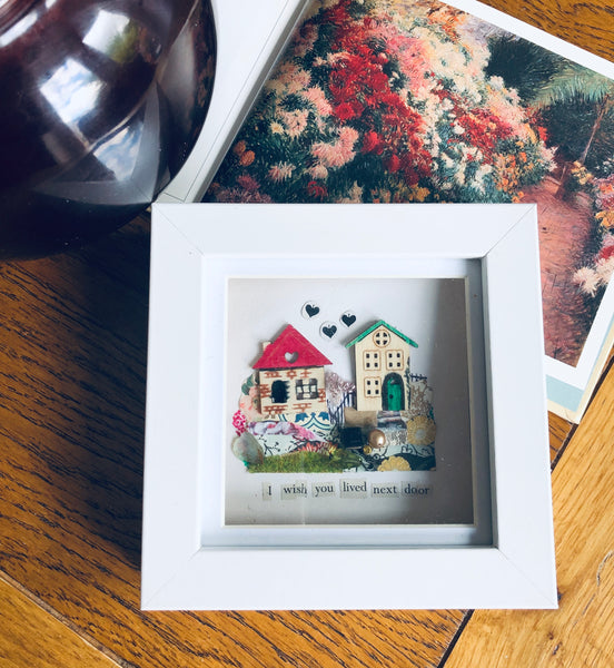 ‘I wish you lived next door shadow’ box art work