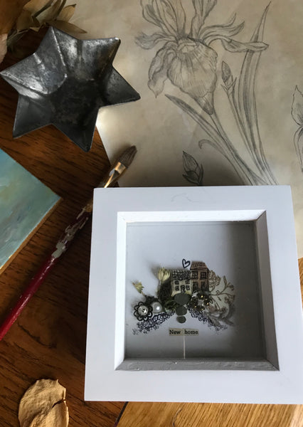 ‘New Home’ shadow box