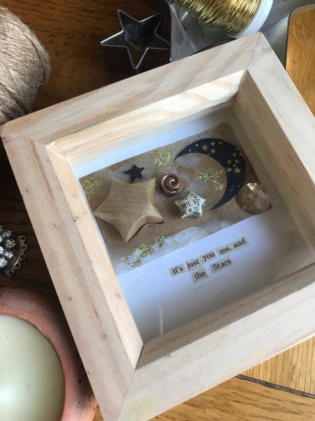 It’s just you me and the stars shadow box