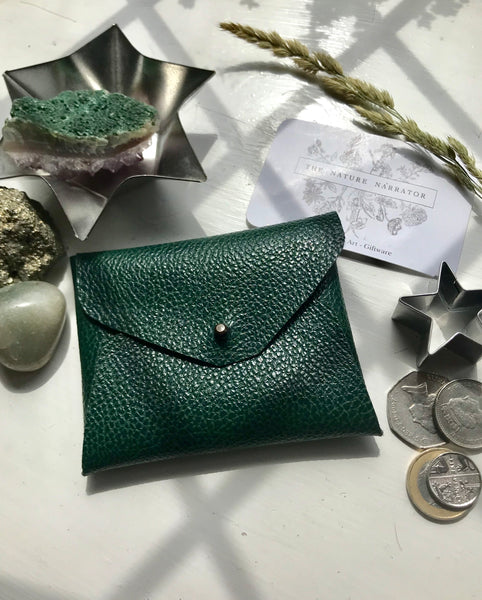 Emerald Green coin purse