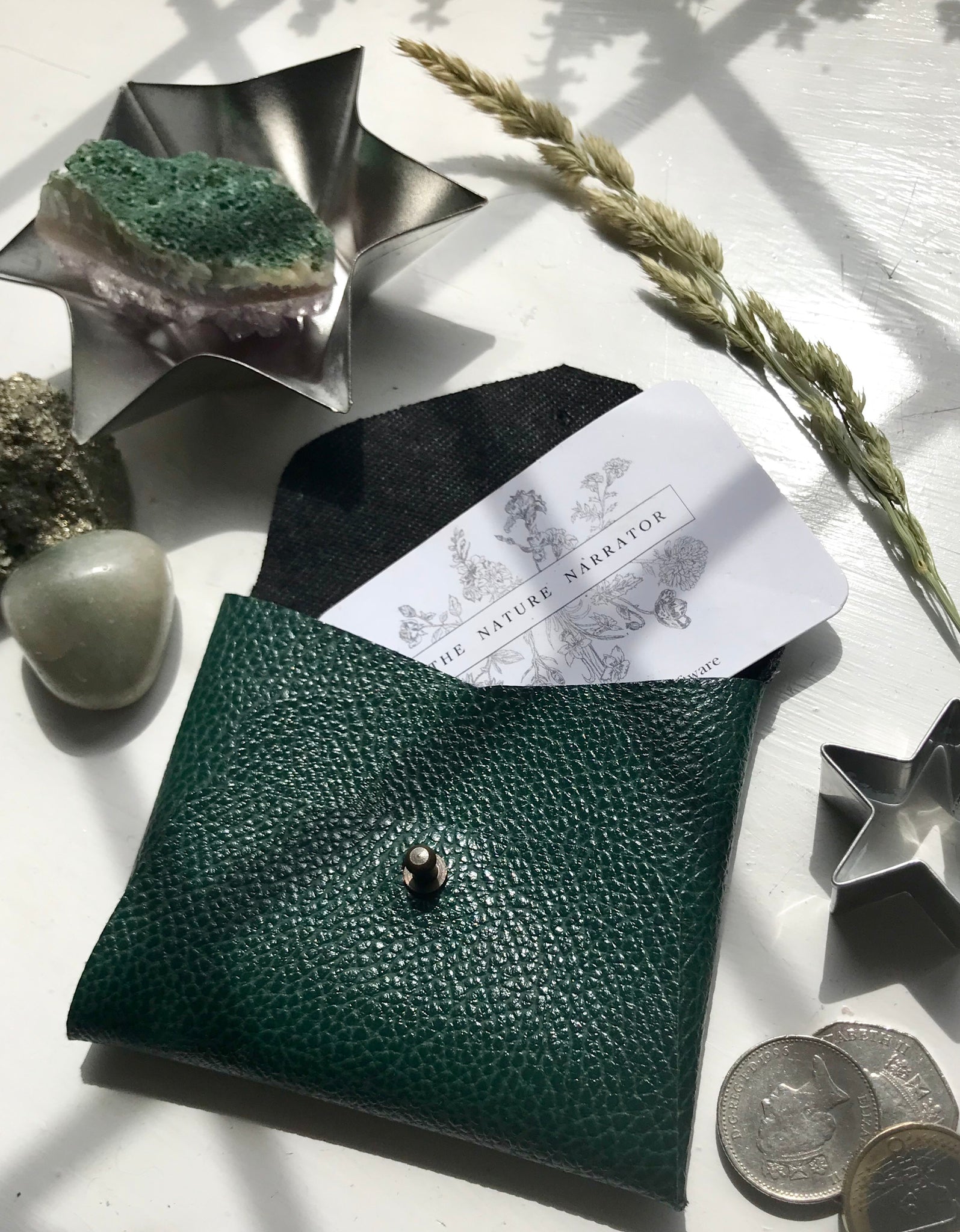 Emerald Green coin purse