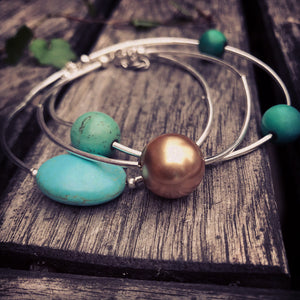 Stacked Bracelets 4 - pick your colour combination