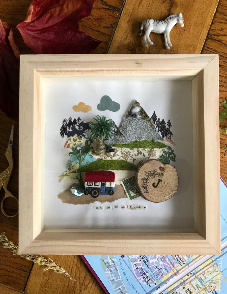 Let’s go on an adventure box frame The Nature Narrator