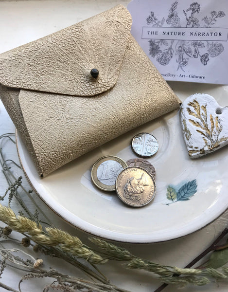 Gold little coin purse